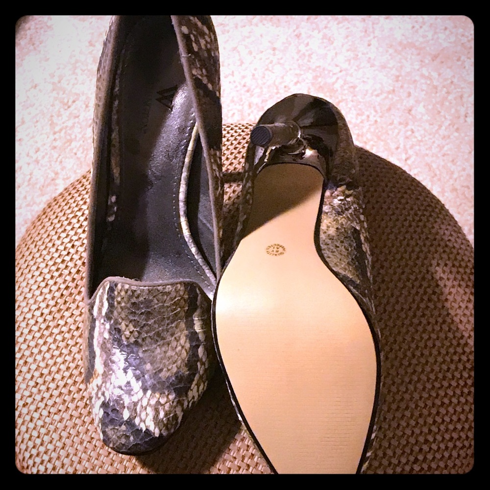 Animal Print Pumps